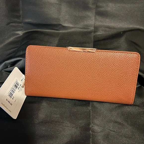 Ted Baker of London Pebbled Leather Wallet NWT - Picture 6 of 12